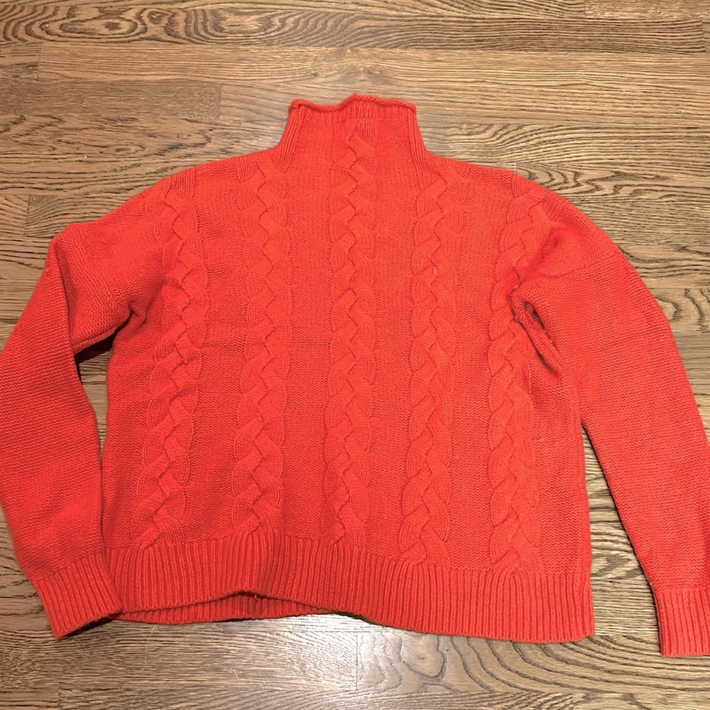 Madewell cableknit sweater